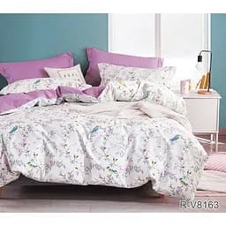 Комплект постільної білизни TAG Tekstil з компаньйоном 2-спальний 000210553 (R-V8163)