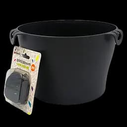 Горщик для квітів Poliwork GardenyaMakreme, 4.7 л, антрацитовий (GM26)