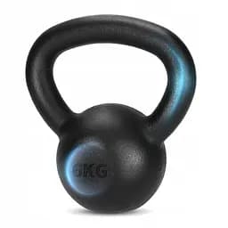 Гиря металева 4FIZJO 6 кг Black (P-5907739319814) - мініатюра 4