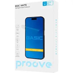 Захисна плівка гідрогелева Proove Hydrogel Screen Protective Basic Matte Size S матова [68941]