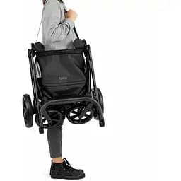 Коляска Tutis Mio Leather Light Grey, 2 в 1, сіра (1232057) - мініатюра 11