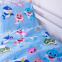 Комплект постільної білизни MirSon Kids Time 17-0521 Sharks blue дитячий - мініатюра 4