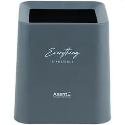 Контейнер для мусора Axent настольный квадратный серый (2132-03-A)