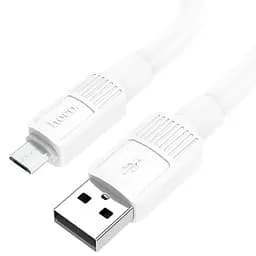 Кабель Hoco Micro USB Solid charging data cable X84 1 м 2.4A - мініатюра 3