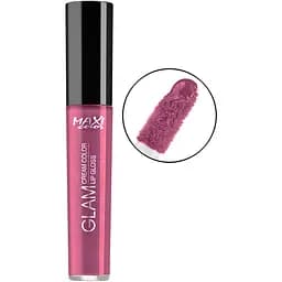 Блиск для губ Maxi Color Glam Cream Color відтінок 13 (Солодка ягідка) 8 мл