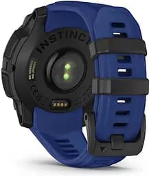 Смарт-годинник Garmin Instinct 3 45mm AMOLED Black with Blue Band (010-02936-03) - мініатюра 6
