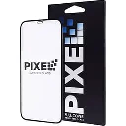 Защитное стекло Pixel Full Screen Glass для Apple iPhone 14 Pro/15/16 Black [93870]