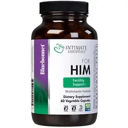 Комплекс для Нього Підтримка фертильності Bluebonnet Nutrition Intimate Essenitals For Him Fertility Support Multivitamins 60 вегетаріанських капсул