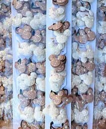 Набір гумок для волосся з об'ємними сердечками та паєтками 20 шт