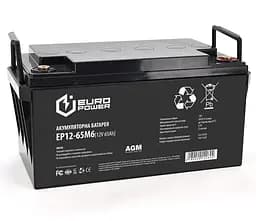 Аккумуляторная батарея AGM EUROPOWER EP-12100M8 12V 100Ah - мініатюра 1