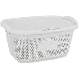 Корзина для білизни Violet House 1002 Віолетта WHITE 28 л