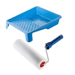 Валик "Поролоновый" 250х80 мм с ручкой и ванночка Polax (770-174)