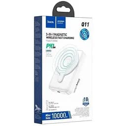 Внешний аккумулятор Hoco Q11 Expressar с беспроводной зарядкой Apple Watch и Magsafe