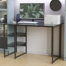 Компьютерный стол Кевин 75x120x60 черный ДСП Сосна Кембра 16мм FRD-103803