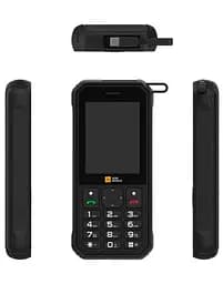 Кнопковий телефон AGM M11 4G Black (Клавіатура з кирилицею) - мініатюра 3