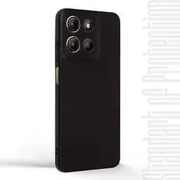 Чехол-накладка для смартфона Motorola G15/G15 Power, противоударный, силиконовый, термополиуретановый (ТПУ), с защитой камеры и корпуса, черный, защита всего корпуса, ArmorStandart (ARM83105) - мініатюра 2