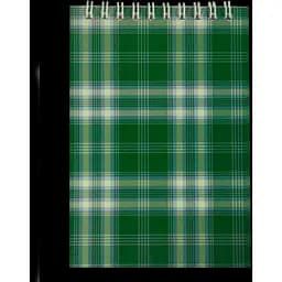 Блокнот на пружині Buromax Shotlandka А6, 48 аркушів зелений (BM.2480-04)