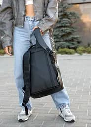 Жіночий рюкзак Sambag Zard QSH чорний 40 х 28 х 14 см (25428001) - мініатюра 6