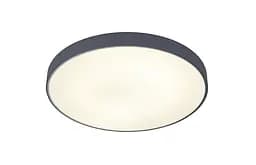 Люстра стельова LED Levistella 752L36 GRAY, 48W, серійний метал, білий акрил, сучасний стиль