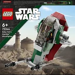 Конструктор LEGO Star Wars Микроистребитель звездолет Боба Фетта 85 деталей (75344)