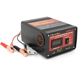 Пуско-зарядное ЗУ РОБОТ-30 для аккумуляторов 12/24V (1-400Ah) (MF, WET, AGM, GEL, CA/CA), 160-245V, Ток заряда 20А, крокодилы в комплекте