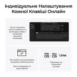 Клавіатура Keychron V6 Ultra Keychron Red Switch RGB UA Black (V6U-D1-UA) - мініатюра 12