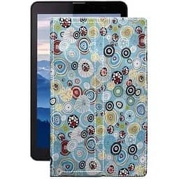 Чохол StatusCASE з екошкіри для планшету Sigma Tab A801 4G Кола-кольорові