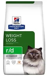 Сухий корм Hill’s Prescription Diet r/d для котів для зниження ваги, з куркою, 3 кг