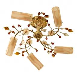 Люстра потолочная Brille флористика E14 60W G (LK-007C/5)