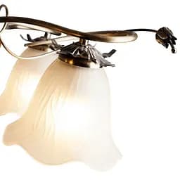 Люстра стельова Brille флористика E27 60W BZ (BKL-066S/9) - мініатюра 2