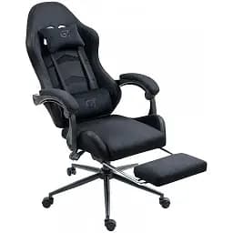 Геймерське крісло GT Racer (X-2325 Fabric Black L) - мініатюра 6