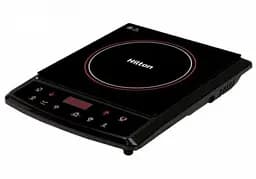 Настільна плита Hilton HIC-152, Black, 1500W, індукційна, 8 режимів, 1 конфорка,керування електронне, склокераміка, розпізнавання посуду, таймер