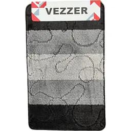 Набір килимків для ванної Vezzer Avangartline 60x100 та 60x50 см сірий (VZA11304/2270) - мініатюра 2