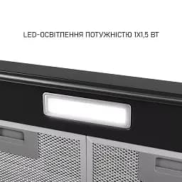 Витяжка плоска Minola HPL 522 BL - мініатюра 5