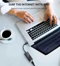 Перехідник to Ethernet Ugreen US236 USB Type-C to 10/100/1000Mbps Ethernet Adapter - мініатюра 4
