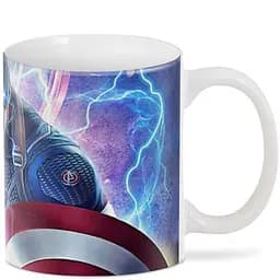 Кухоль GeekLand Captain America молот тораCA.02.022 330 мл білий - мініатюра 2