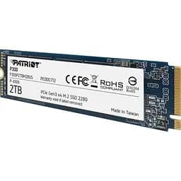 Твердотільний накопичувач SSD Patriot 2Tb, P300, PCI-E 3.0 x4, M.2 2280, 3D TLC, 2100/1650 МБ/с teh0019839 - мініатюра 3