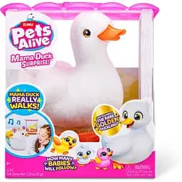 Интерактивный игровой набор-сюрприз Pets & Robo Alive Мама уточка с сюрпризом