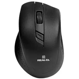 Миша бездротова REAL-EL RM-300 Black/Grey USB (EL123200012)