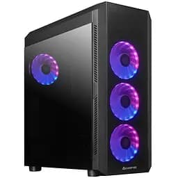 Корпус Chieftec SCORPION 4 GL-04B-UC-OP 4x120mm A-RGB USB-C ATX без БЖ Black