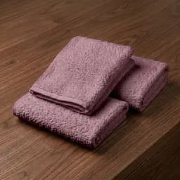 Набір рушників махрових GM Textile Milado 40x70 см 100% бавовна. Щільність 550 г/м2 3 шт. коричневий - мініатюра 1