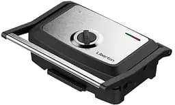 Електрогриль Liberton LPG-1400, Inox/Black, 1500W, закритий