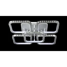 Стельова LED люстра з пультом і нічником Splendid-Ray 30-4023-37