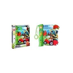 Книжка, 16x23x2.5 см, музика, звук, англ. слова, 21.5x27x4 см