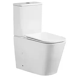 Унитаз-компакт Mixxus Quadro-0404-T1 660x360x820 мм, система смыва Tornado 1.0 MI6688, Белый