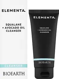 Крем-емульсія для очищення обличчя Bioearth Elementa Squalane + Avocado Oil Cleanser 100 мл - мініатюра 2