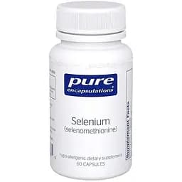 Селен Pure Encapsulations 200 мкг 60 капсул