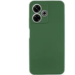 Чехол Lakshmi Silicone Cover Full Camera (AAA) для Xiaomi Redmi Note 14 5G Зеленый / Cyprus Green