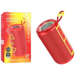 Портативна колонка BOROFONE BR37 Green Camouflage Червоний