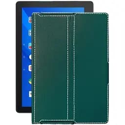 Чехол StatusCASE из экокожи для планшета Lenovo Tab E10 TB-X104L Тм. Бирюзовый